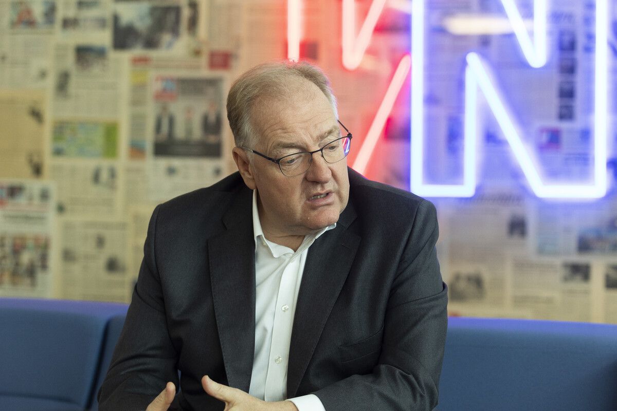 Helmut Bernkopf ist Vorstand der Oesterreichischen Kontrollbank: Wo andere Probleme sehen, sieht er Chancen. VN/paulitsch