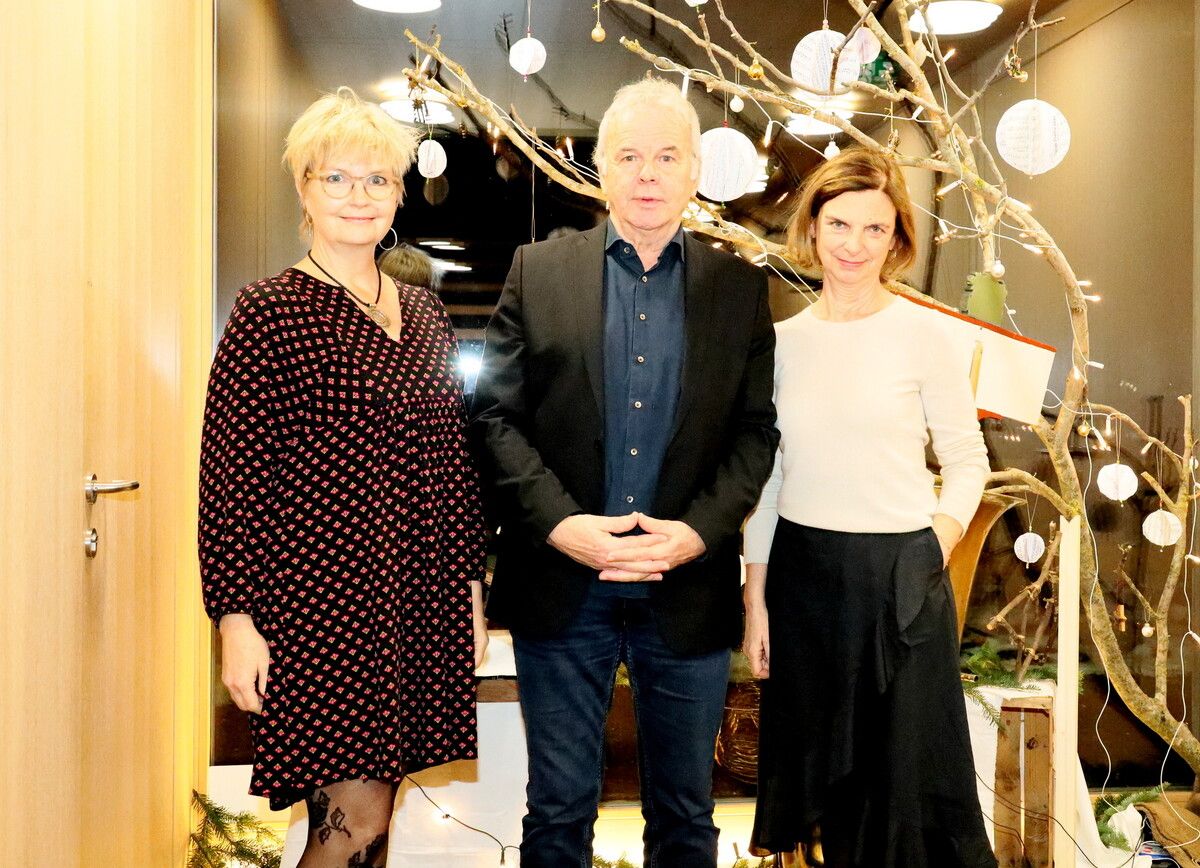 Ilona Wörnhör, Wolfgang Troy und Susanne Scheier (v. l.).