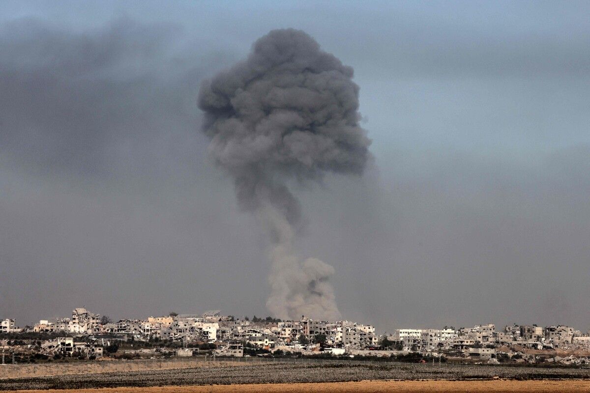 Im Gazastreifen dauern die Kämpfe weiter an.AFP