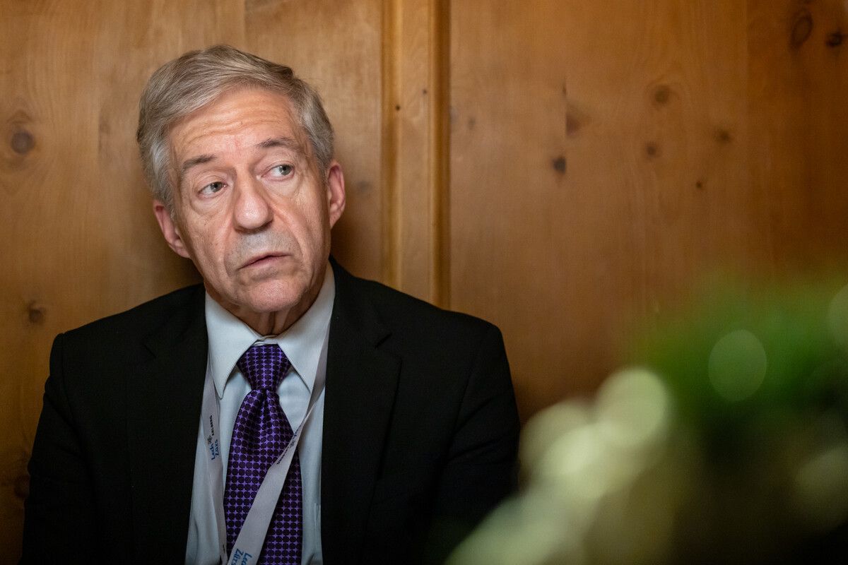 Im Rahmen des europäischen Mediengipfels in Lech zu Gast: der frühere israelische Außenminister Yossi Beilin.APA/Lech Zürs Tourismus