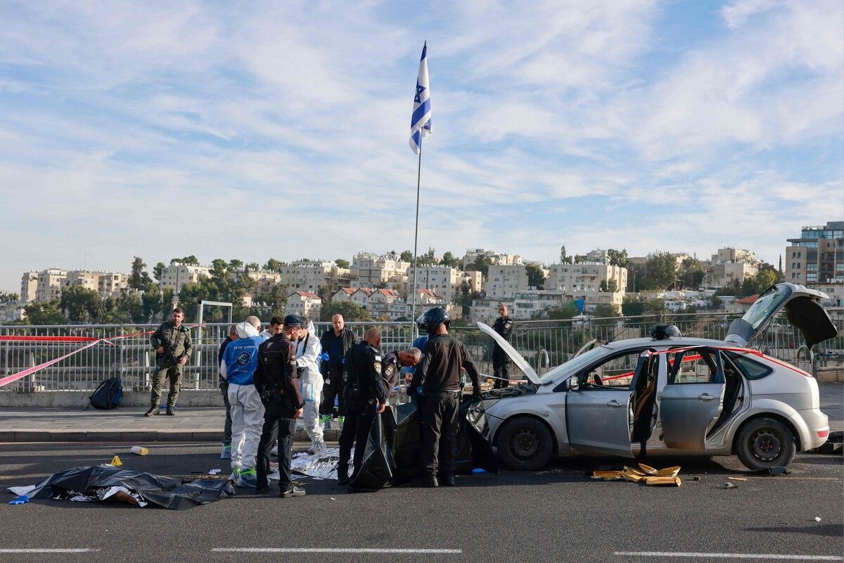 Israels Reaktion auf den Anschlag in Jerusalem ist noch offen.AFP