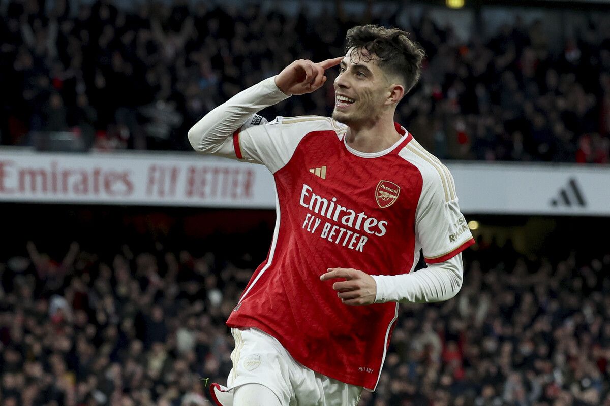 Kai Havertz erzielte das 2:0 für Arsenal gegen Brighton. ap