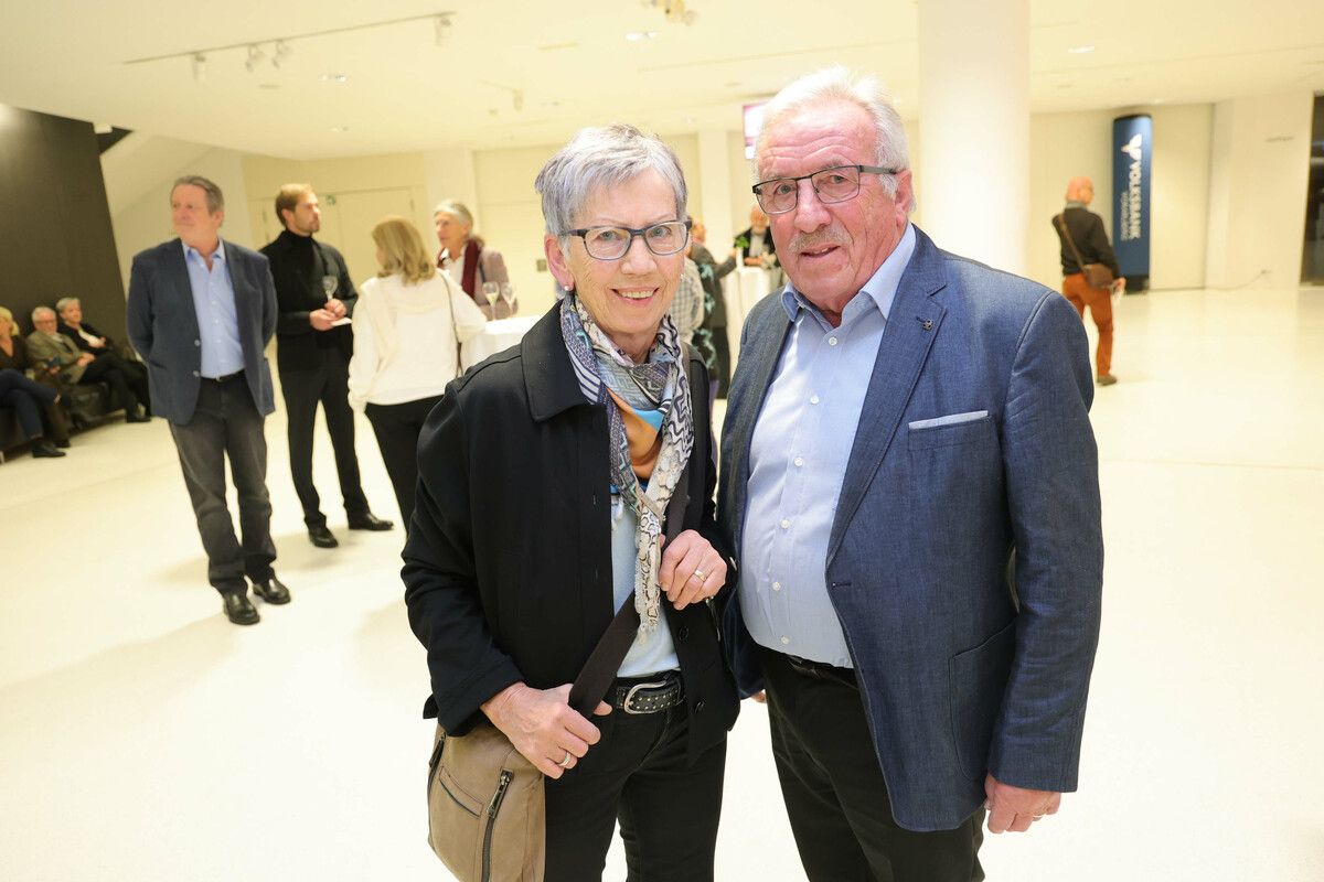 Lisbeth und Josef Kopf genossen den Abend im Festspielhaus.