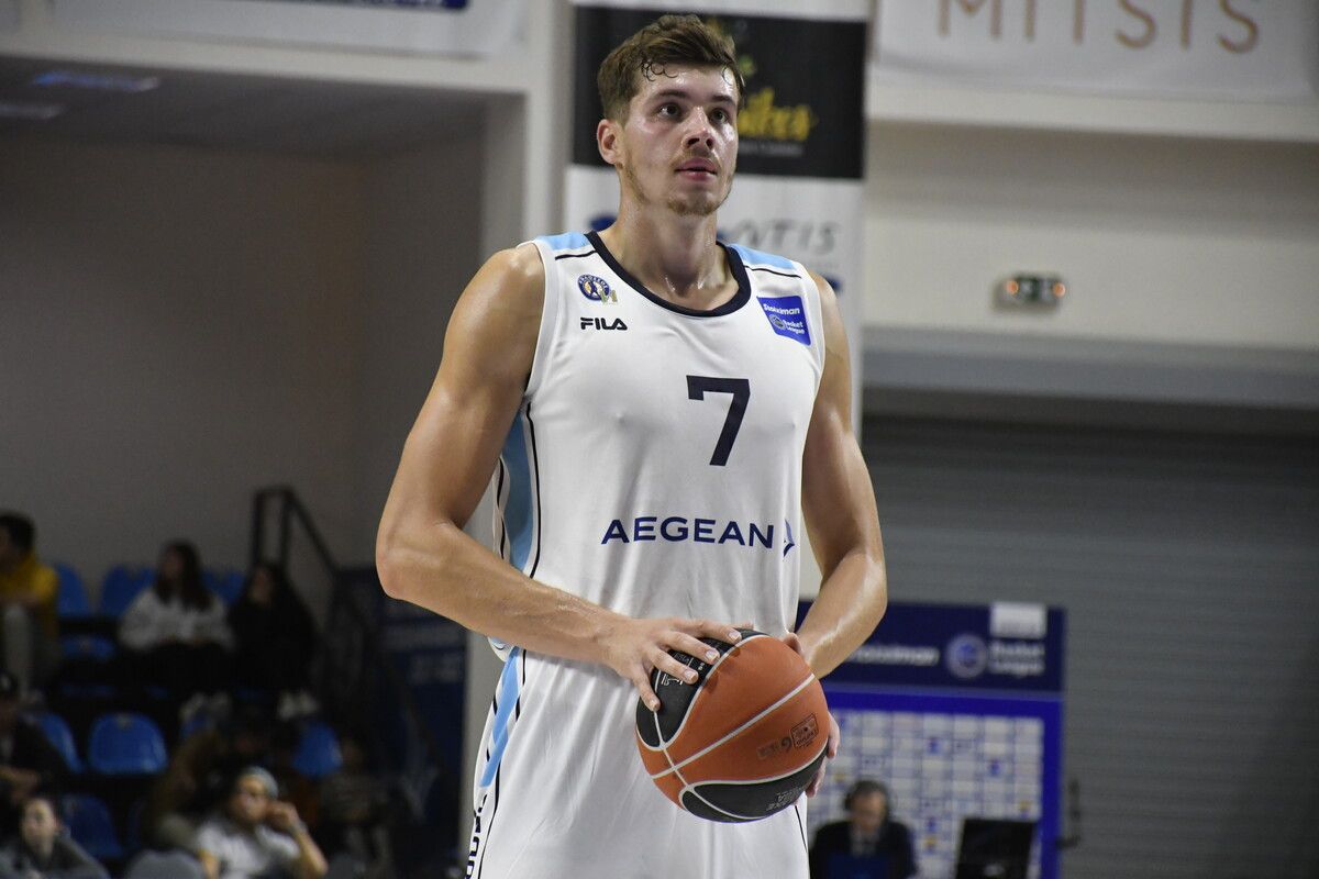 Luka Brajkovic ist einer der Stars bei Kolossos Rhodos.Ernst Weiss