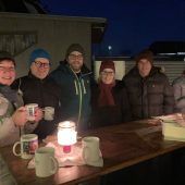 Beliebter Treffpunkt im Advent