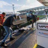 Auf Kampf gegen Schnee folgt das Derby