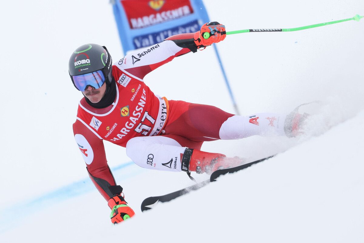 Noel Zwischenbrugger ließ mit seinem perfekten zweiten Lauf bei seinem Debüt im Weltcup den Skizirkus staunen.GEPA