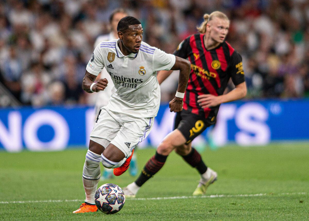 Seit 2021 trägt David Alaba das Trikot von Real Madrid.GEPA