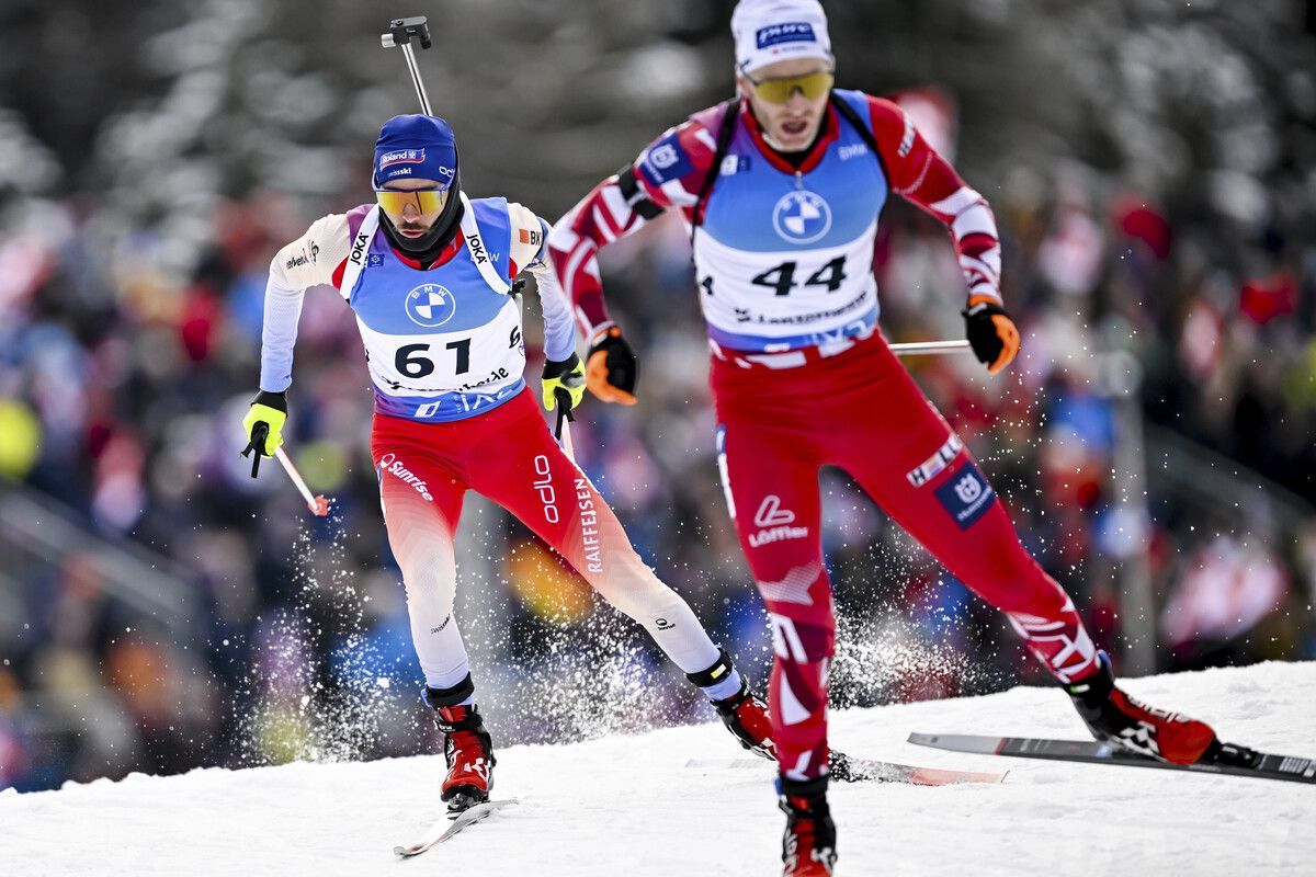 Simon Eder (r.) wurde als bester Österreicher 17. Gepa