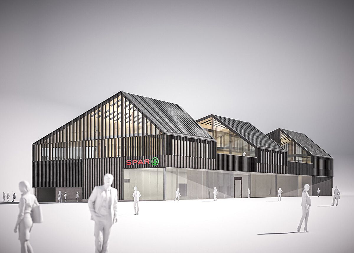 Das Projekt von R&R Immobilien in der Bahnhofsstraße 6 in Rankweil geht zurück an den Start und wird neu konzipiert.mg rankweil
