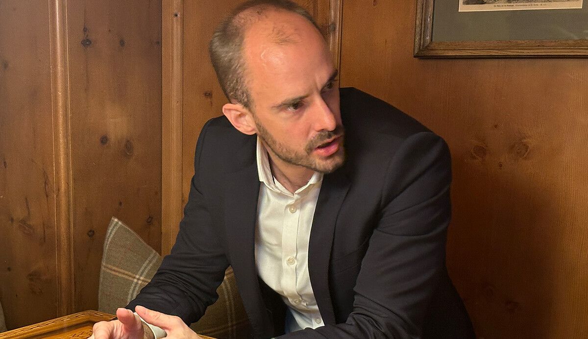 Staatssekretär Florian Tursky (ÖVP) war auf dem europäischen Mediengipfel in Lech zu Gast. Medienakademie