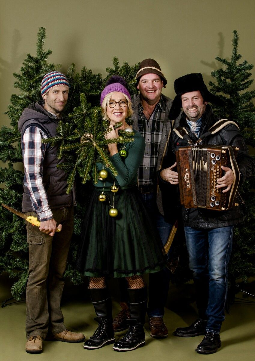 Stefan Bär , Gabi Fleisch, Simon Gmeiner und Kurt Lipburger.nina pröll