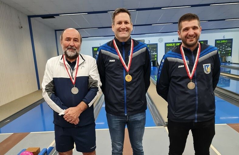 Thomas Strasser holt Gold, Laszlo Nagy gewinnt Bronze. Privat