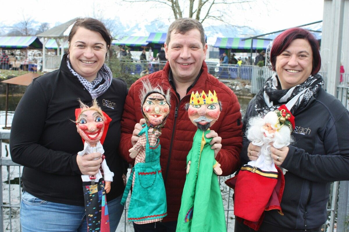 Ulrike Gstach, Christian Mair und Caro Gesson waren hochzufrieden.