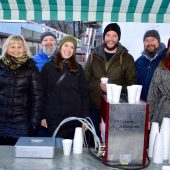 Spendenfreudige Besucher