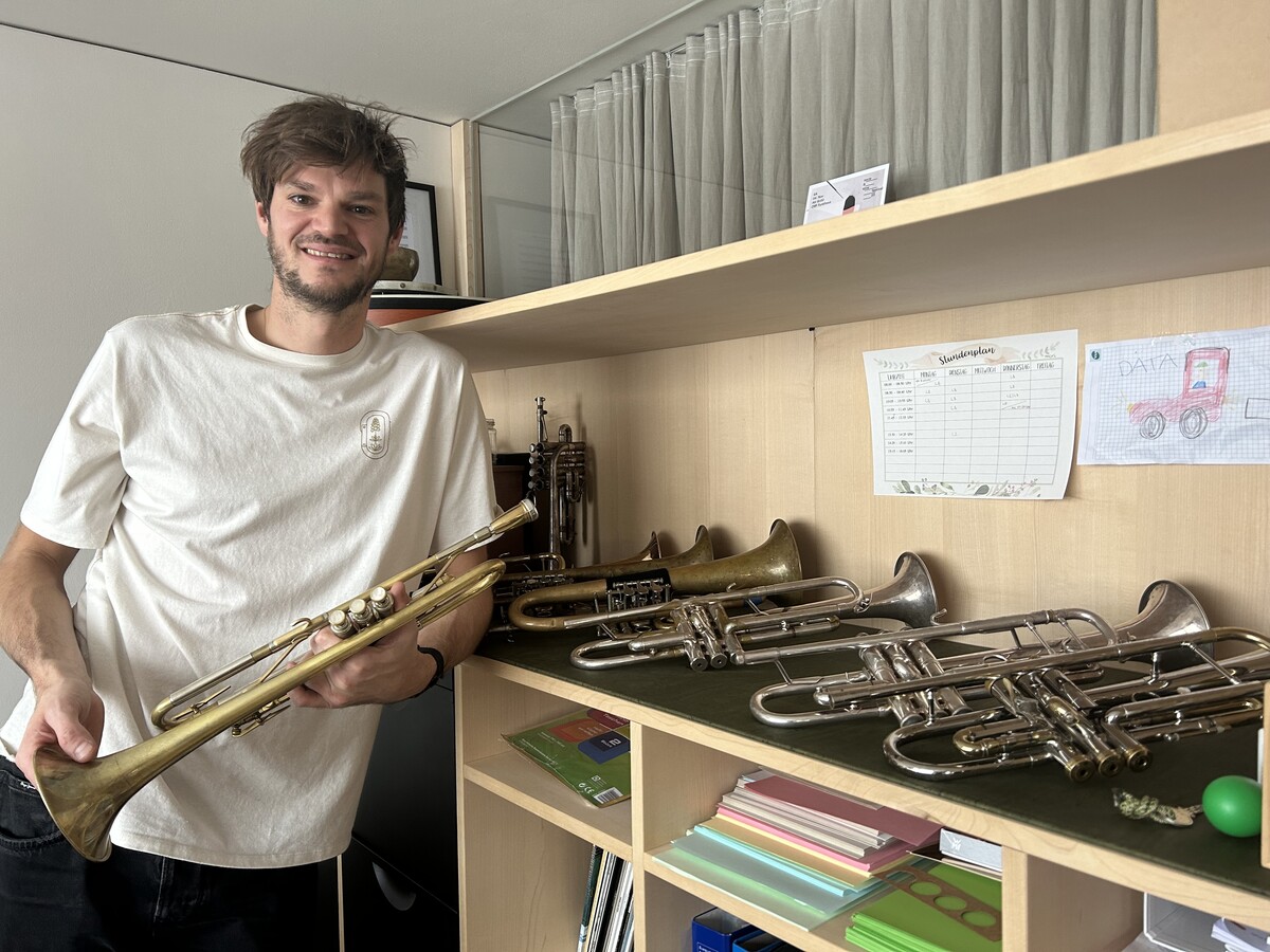 Von Jazz über Alte Musik bis Improvisation: Jodok Lingg ist ein vielseitiger Musiker. VN/mef