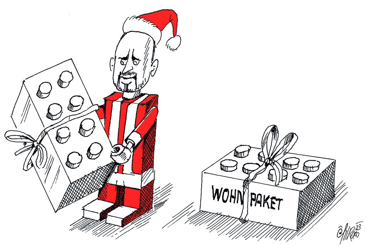 Zur Bescherung „leistbares Wohnen“!