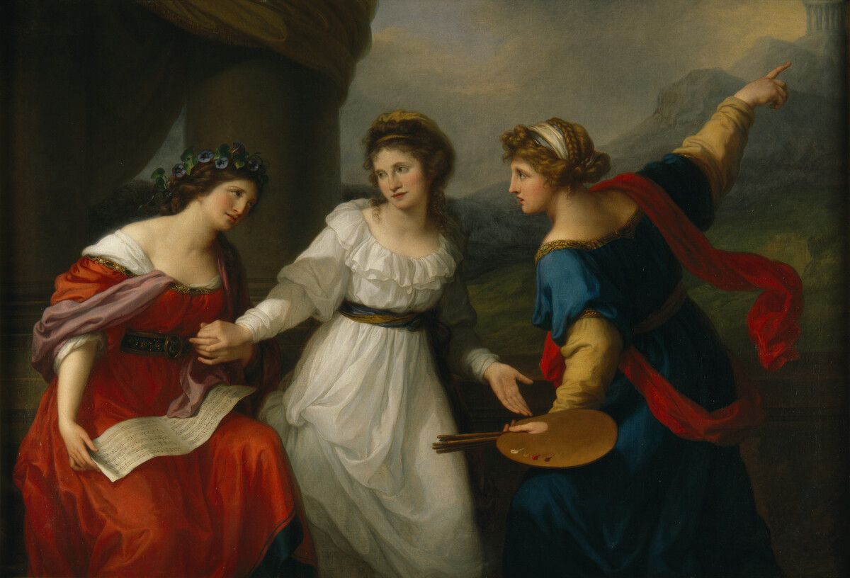 Angelika Kauffmanns Mitgliedschaft in der Royal Academy unterstrich ihre herausragende Stellung. National Trust Images/John Hammond