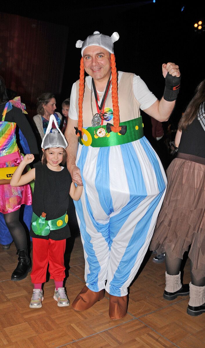 Asterix und Obelix waren ebenfalls in Bregenz zu Gast.