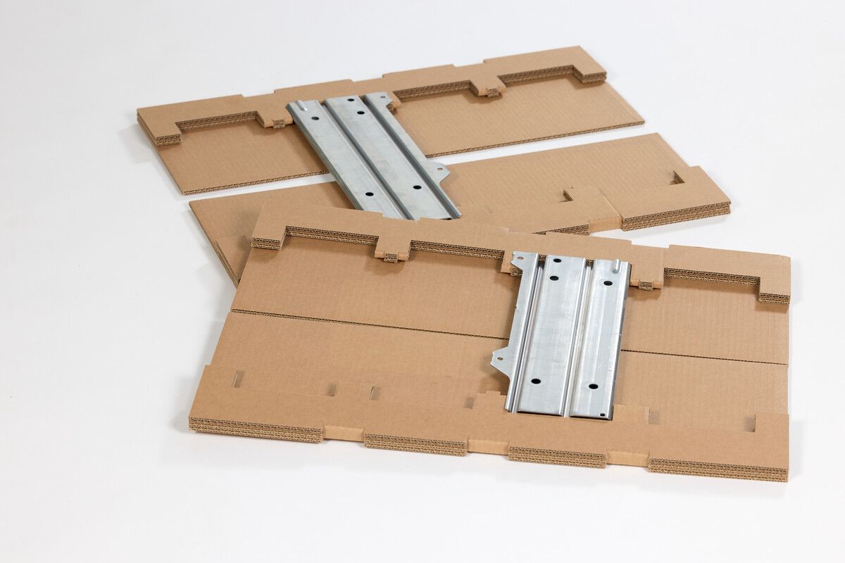 Ausgezeichnete Verpackung bietet höchste Stabilität und ersetzt Kunststoff. Fa