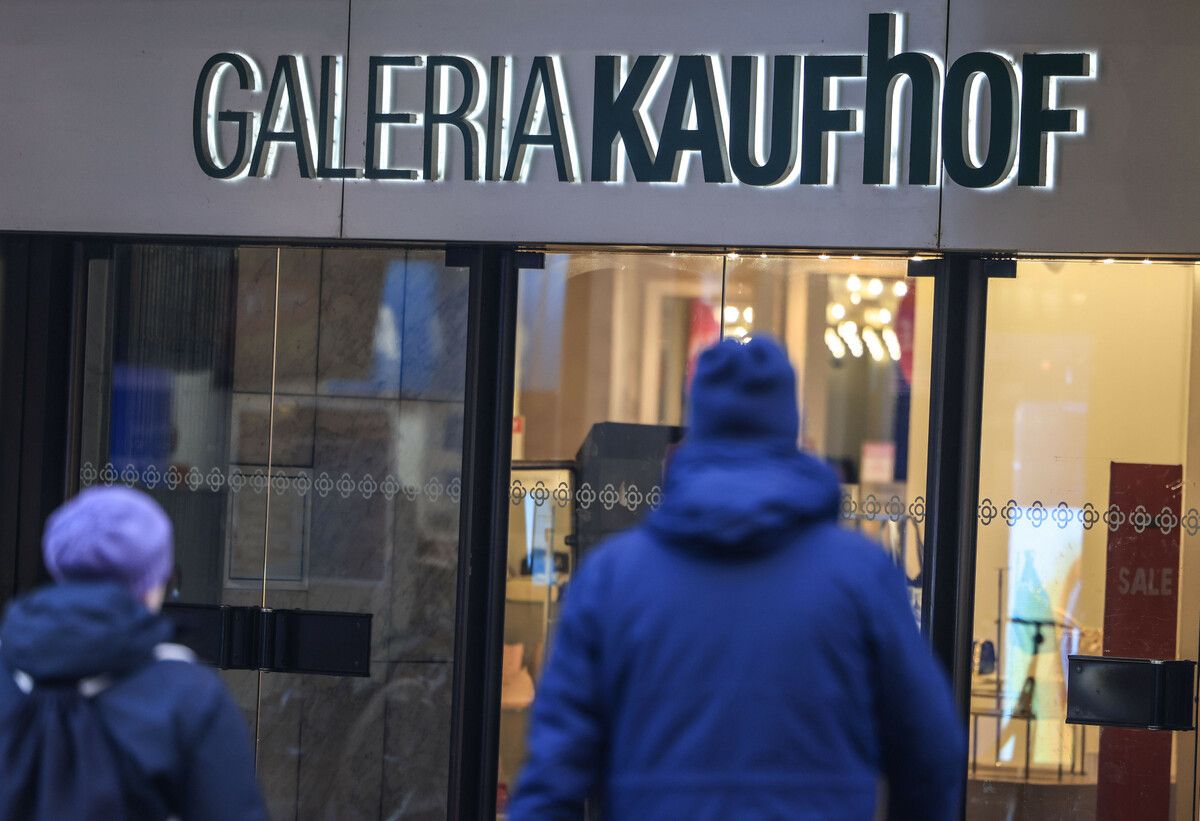 Bei Galerie Karstadt Kaufhof lebt die Hoffnung auf die Weiterführung der letzten großen deutschen Warenhauskette. DPA/Berg