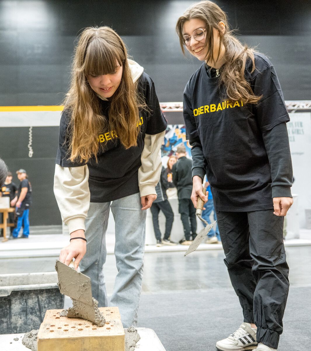 Berufsinformation auf der Ausbildungsmesse i in Dornbirn. vn