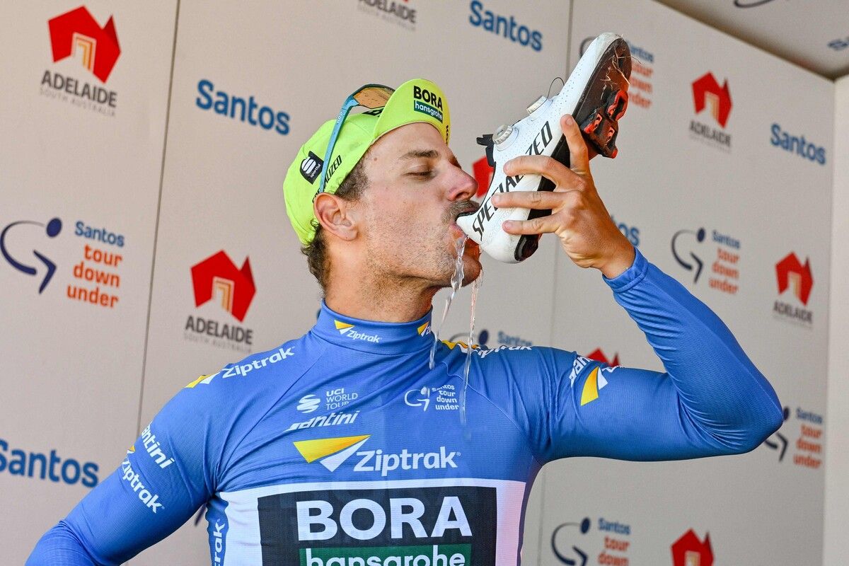 Bora-Sprinter Sam Welsford wird zukünftig Red Bull trinken.Apa
