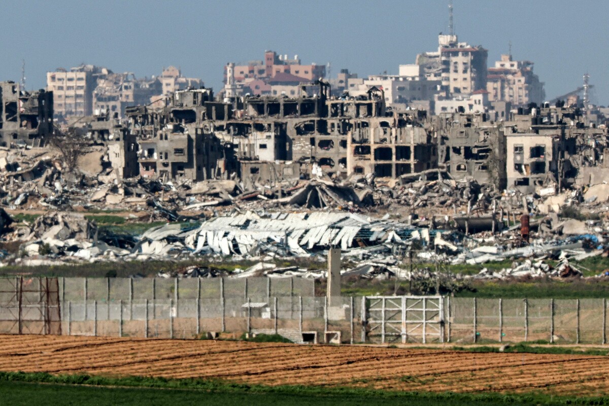 Das Ausmaß der Zerstörung in Gaza ist massiv.AFP