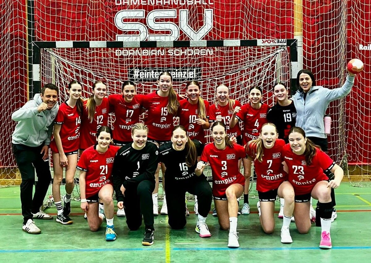 Das U14-Team des SSV Dornbirn-Schoren jubelte über einen weiteren Sieg im Elite-Cup. mima