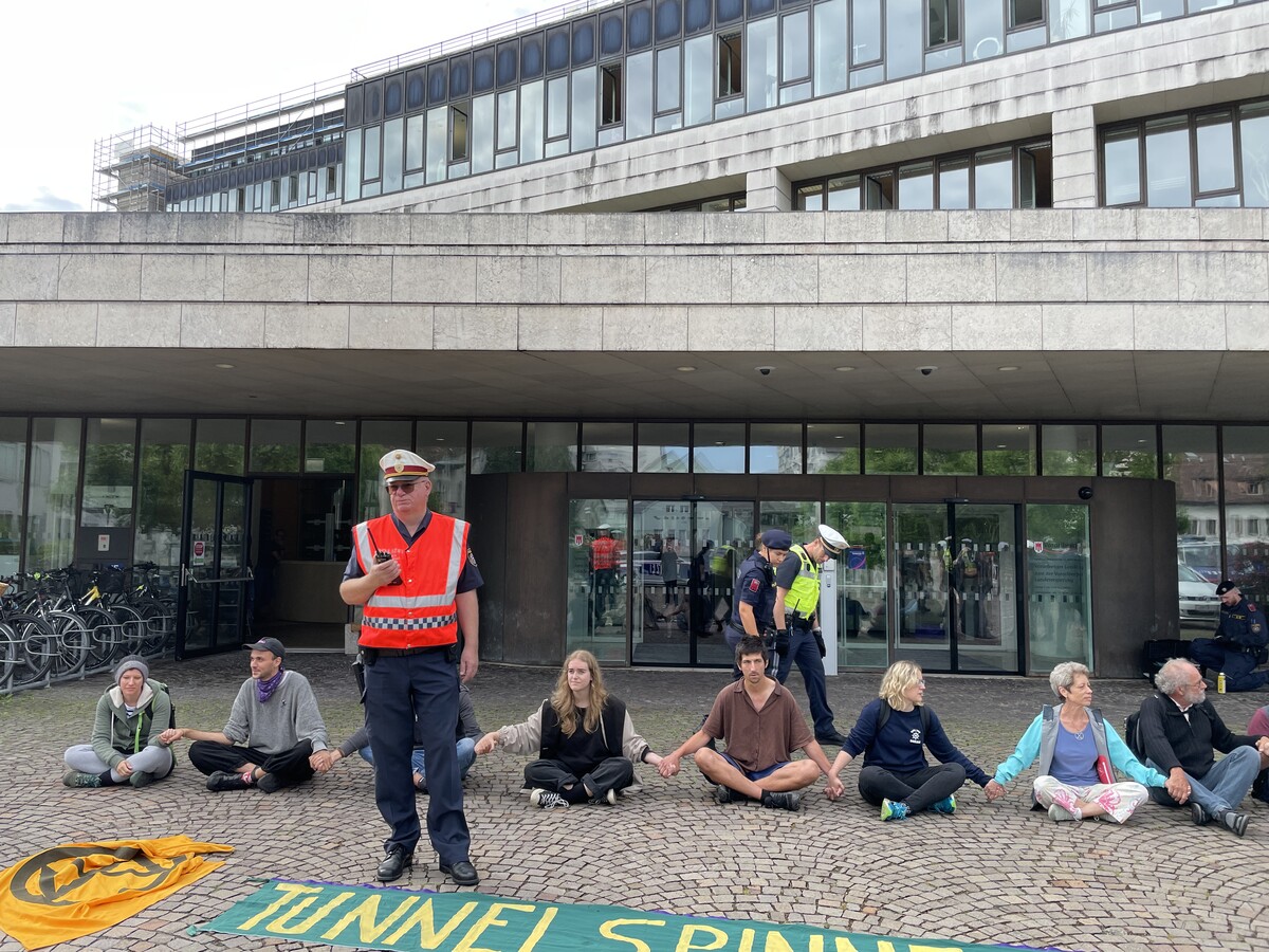 Demos vor dem Landhaus während Sitzungen werden Thema.VN/WERNER