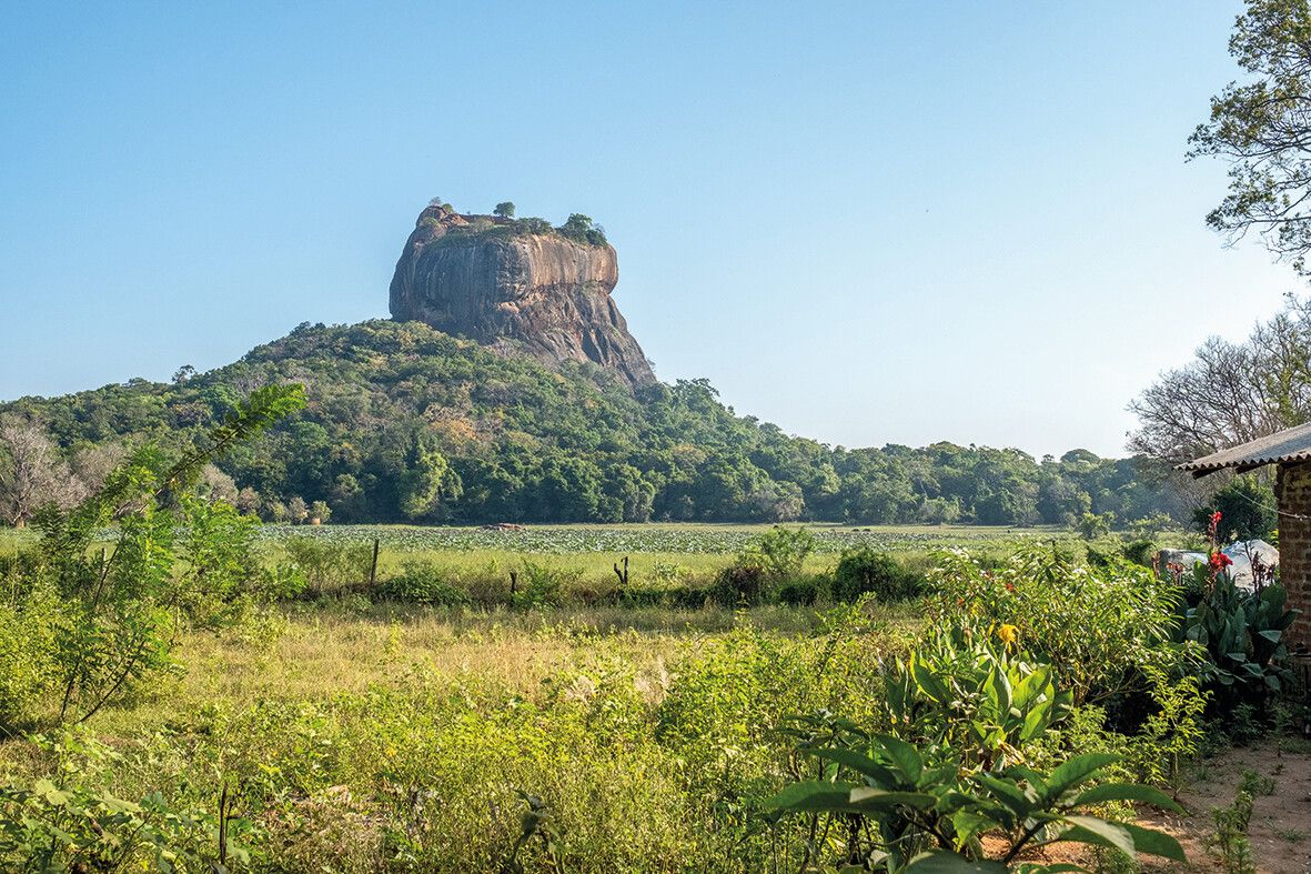 Den Löwenfelsen Sigiriya besteigt man am besten früh am Morgen.Beate Rhomberg