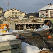Winter stoppt Mega-Projekt nicht