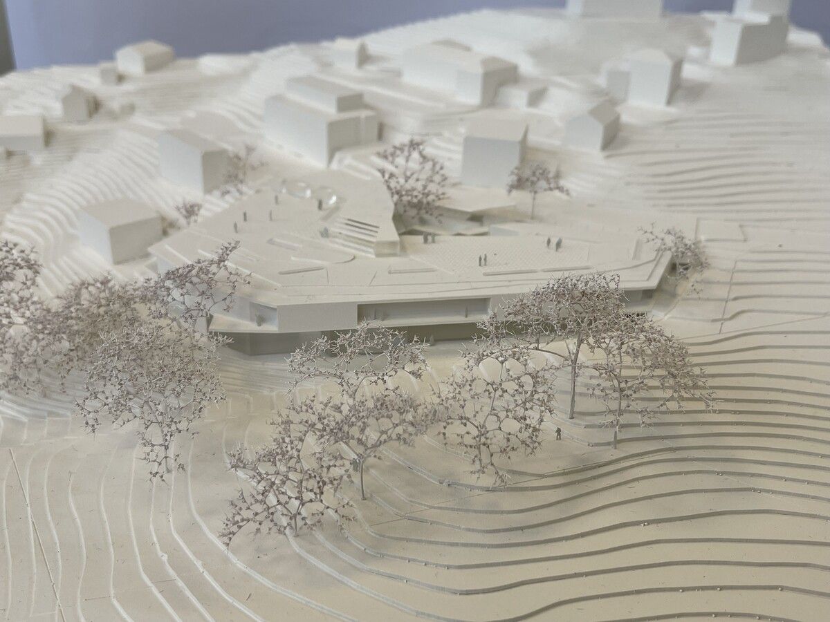Der Neubau des Bildungszentrums Fellengatter ist das wichtigste Investitionsprojekt im Jahr 2024. MG Frastanz (2)