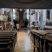 Pfarrkirche Raggal wird renoviert