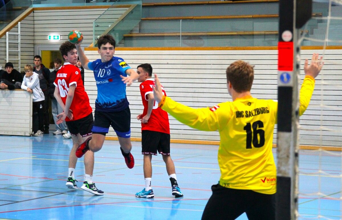 Die männliche U-16-SPG Feldkirch/Lauterach gewann das Heimturnier. privat