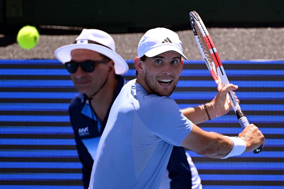 Dominic Thiem ist nächste Woche in Melbourne gefordert.Apa