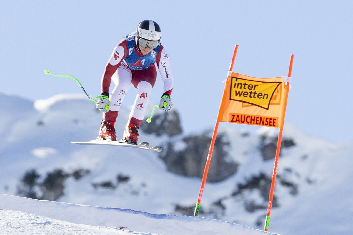 Emily Schöpf liebt die Geschwindigkeit und ist auf dem Weg zum Weltcup-Fixplatz.Gepa