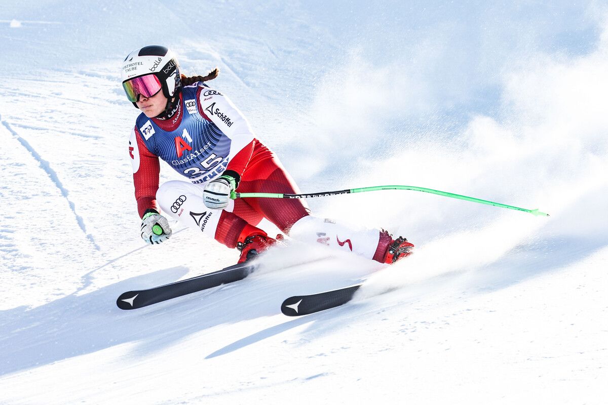 Emily Schöpf steht im ÖSV-Aufgebot für den ersten Super-G heute in Zauchensee.gepa