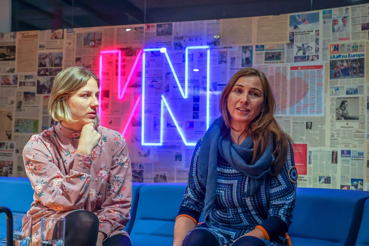 Eva Hofer (l.) und Tamara Hehle initiierten den Forderungskatalog.