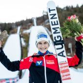 Eva Pinkelnig erneut auf dem Stockerl