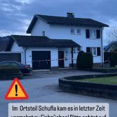 Nachbarn warnen vor Einbrüchen