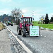 Die Bauern ziehen ins Feld