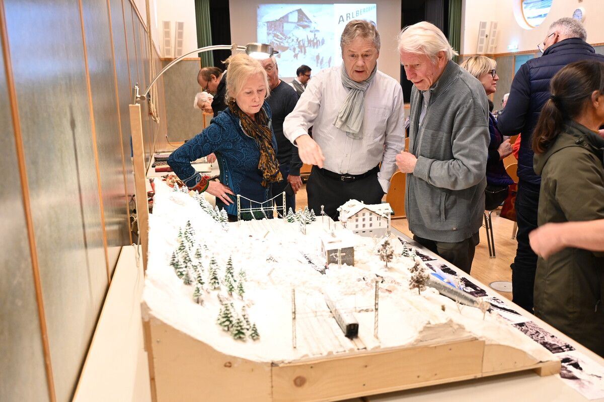 Großes Interesse herrschte bei der Veranstaltung anlässlich des Lawinenunglücks in Dalaas vor 70 Jahren.  DOB