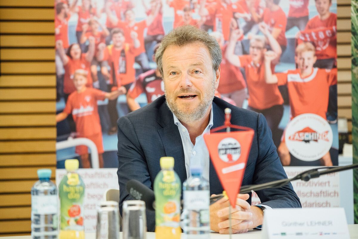 Günther Lehner ist Aufsichtsratspräsident des Alpla HC Hard.Sams