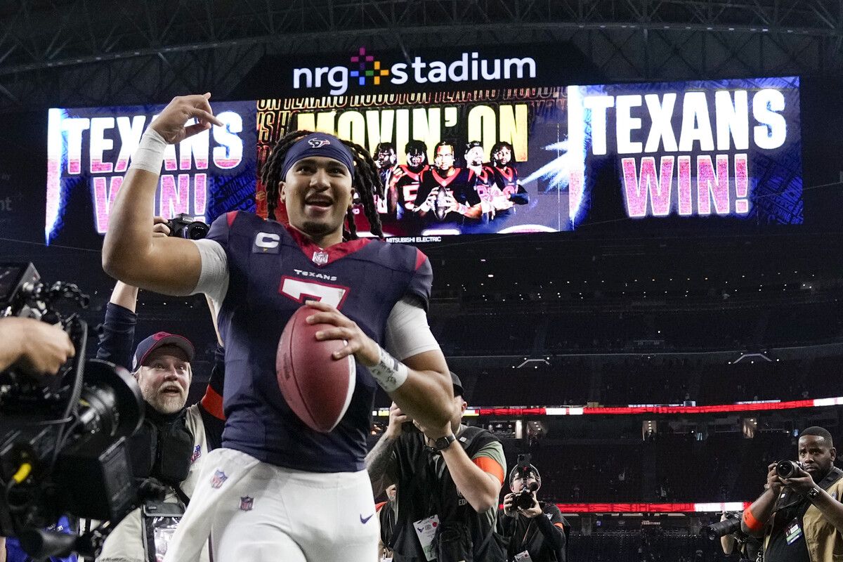 Houstons Quarterback C. J. Stroud zählt zu den Aufsteigern der Saison.ap