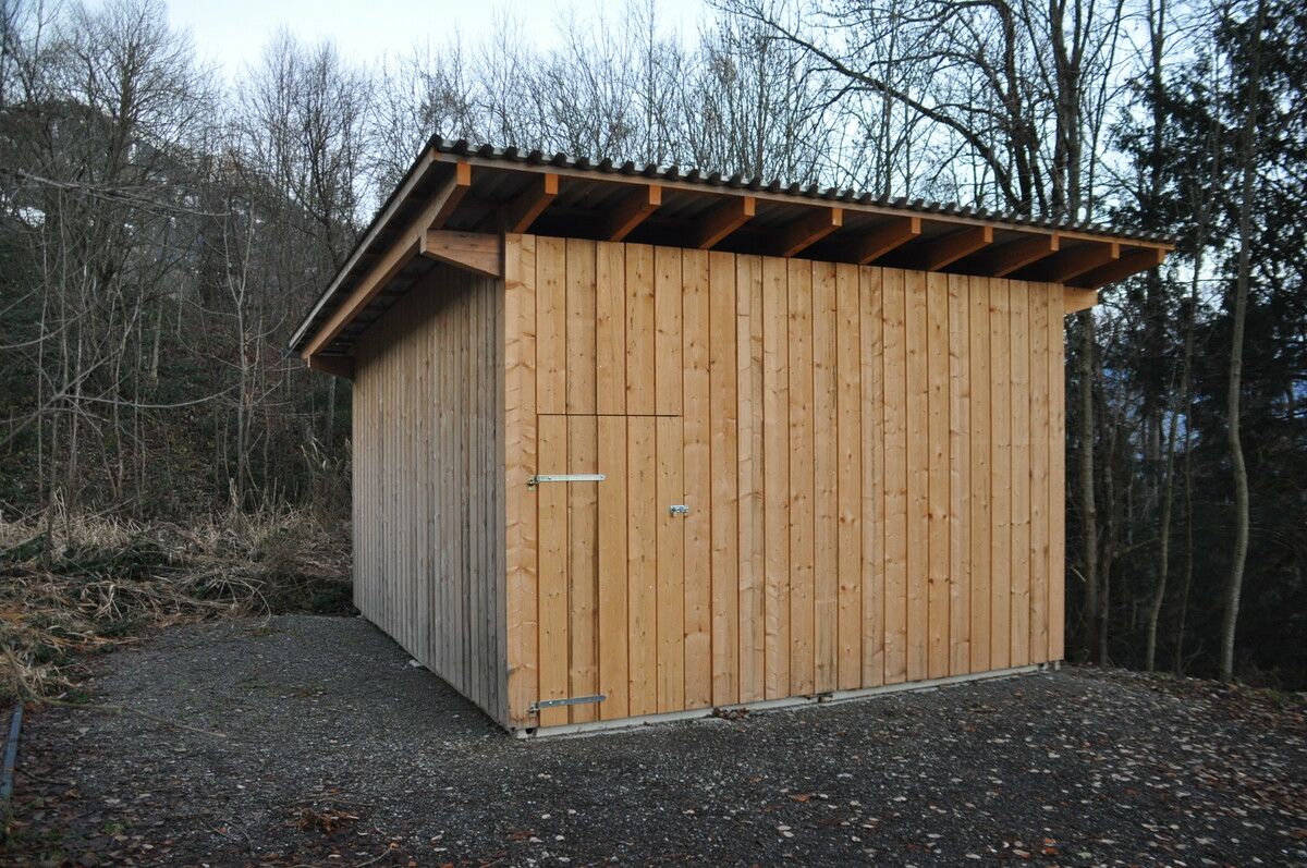 Im neuen Lagerraum können nun Werkzeuge, Materialien und Möbel gesichert untergebracht werden. HAB