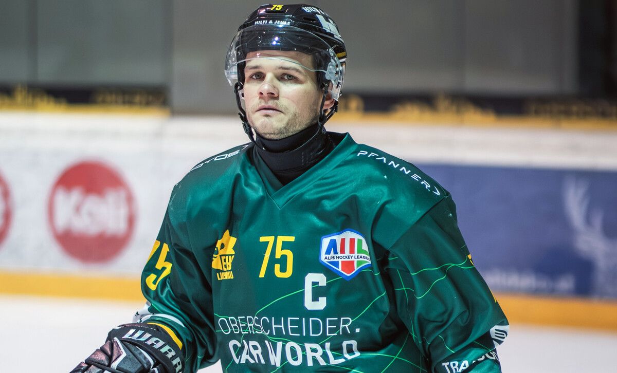 Kapitän Max Wilfan möchte mit seinem Team gegen den EK Zell am See den Einzug ins Finale schaffen.EHC
