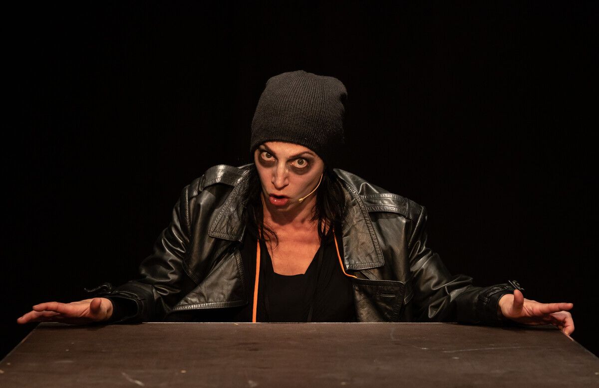 Im Mittelpunkt des Abends stand die Performance von Tamara Stern.GUENTER MACHO