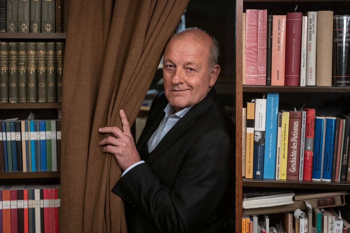 Leonard Lansink verkörpert den Antiquar und Privatdetektiv Georg Wilsberg.   ZDF/THomas Kost