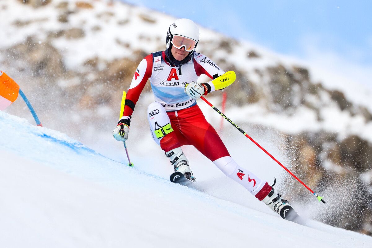 Magdalena Kappaurer beim ÖSV-Training im Oktober in St. Leonhard.Gepa